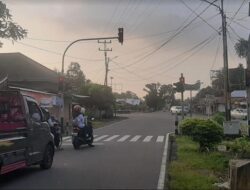 Lampu Traffic Light Uzur, Alat Pengatur Lalu Lintas di Pariaman Sering Rusak