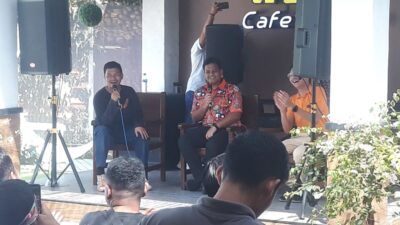 Diskusi Bareng Milenial, Mikhail Anies Baswedan Gaungkan Perubahan di Sumbar