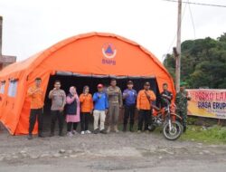 BPBD Kesbangpol Padang Panjang Dirikan Posko Siaga Erupsi Marapi di Tiga Lokasi
