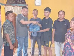Polres SijunjungBezuk Anggota KPPS yang Sakit