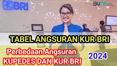 Ilustrasi perbedaan Kupedes dan KUR BRI 2024. (Foto: Youtube Josan Channel 01)