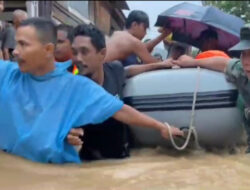 Hujan Deras Disertai Angin Kencang, Padang Dilamun Banjir, Longsor dan Pohon Tumbang