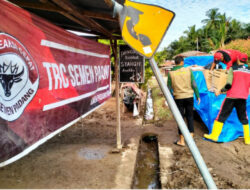 Hari ke-3 dan ke-4 di Pessel, TRC dan MRT Semen Padang Bersihkan Lumpur Fasum dan Kirim Tim Medis ke Empat Lokasi