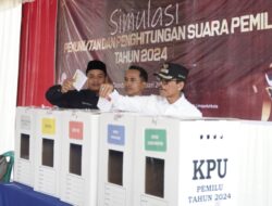 Saksikan Simulasi Pemilu, Bupati Safaruddin Harapkan Terciptanya Pemilu Badunsanak
