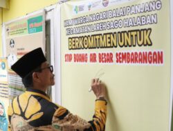 Deklarasi ODF di Balai Panjang, Bupati Safaruddin Ajak Seluruh Stakeholder Fokus Wujudkan Sanitasi Layak Bagi Masyarakat