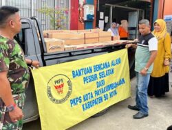 PKPS Payakumbuh/Limapuluh Kota Antar Bantuan ke Pessel