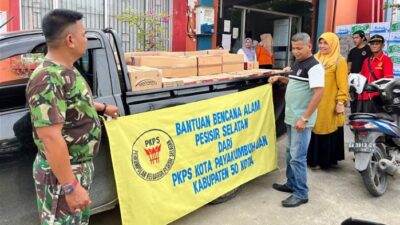 PKPS Payakumbuh/Limapuluh Kota Antar Bantuan ke Pessel