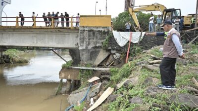 Perbaikan Salah Satu Ruas Jembatan Menuju BIM Tuntas