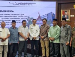 Berkunjung ke DPRD Sumbar, Bapemperda DPRD Agam Gali Informasi Soal SPBE