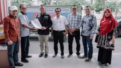 Bupati Pessel Terima Bantuan dari PT Incasi Raya