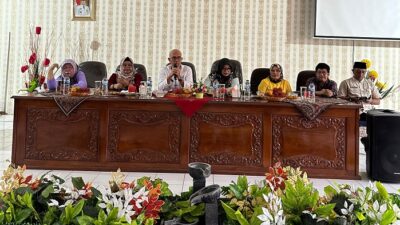 Dinas Dikbud Sijunjung Halal Bihalal Sambut Ramadhan