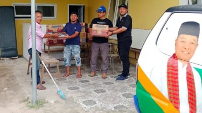 H.Almaisyar Salurkan Bantuan Korban Bencana Alam Pesisir Selatan