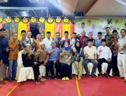 PWI Sijunjung Buka Bersama di Rumah Dinas Bupati