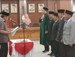 Empat Pimpinan Baznas Bukittinggi Pengganti Antar Waktu Dilantik