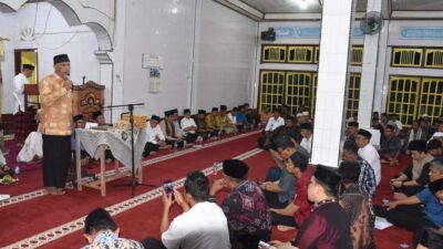 TSR Provinsi Dipimpin Gubernur Kunjungi Masjid Raya Marunggi Pariaman Selatan
