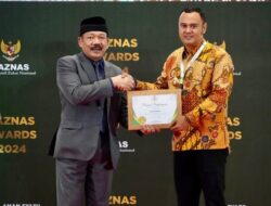 Bupati Sijunjung Dianugerahi Baznas Award 2024