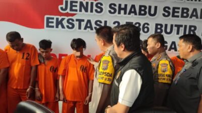 Polda Riau Ungkap 8 Kasus Narkoba, Amankan 107 Kg Sabu di Bulan Ramadhan