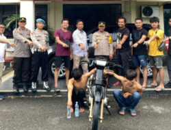 Polres Agam Tangkap Pelaku Curanmor