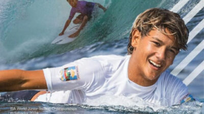 Atlet PSOI Sumbar Ini Jajal ISA World Junior Surfing Championship di El Savador