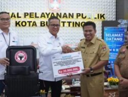 Lengkapi Sarana Disabilitas Pemko Bukittinggi Terima Bantuan CSR dari Semen Padang