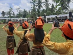 Tari Limau Puruik Pukau Penonton saat Festival Pesona Saghibu Dulang Nagari Tanjung Barulak