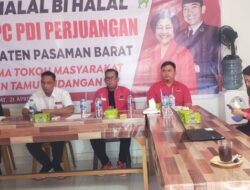 Gelar Halal Bihalal, PDIP Pasbar Buka Pendaftaran Calon Bupati-Wakil Bupati