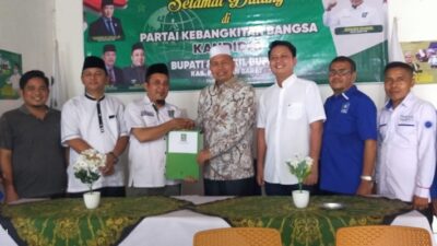 Maju Lagi di Pilkada Pasbar, Hamsuardi Mendaftar ke PKB
