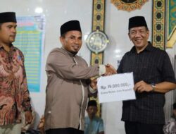 Bupati Pessel Safari Ramadhan Khusus ke Masjid Nurul Huda IV Jurai