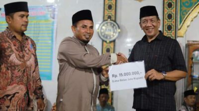 Bupati Pessel Safari Ramadhan Khusus ke Masjid Nurul Huda IV Jurai
