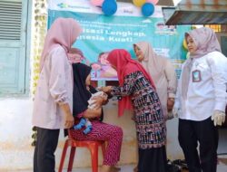 Pelaksanaan Sepekan Mengejar Imunisasi di Ranah Ampek Hulu Tapan Lancar