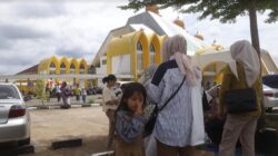 Masjid Agung Dharmasraya Jadi Tujuan Favorit Wisatawan