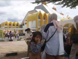 Masjid Agung Dharmasraya Jadi Tujuan Favorit Wisatawan