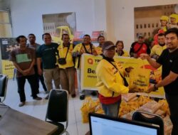 Maxim Padang Berikan Bantuan Pengganti THR untuk Mitra Driver dan Santunan untuk Panti Asuhan