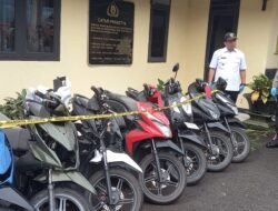 Polres Padang Panjang Tangkap 1 Pelaku Curanmor, BB 9 Sepeda Motor