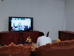 Video Conference Pemkab Pessel dengan Balai Pemantapan Kawasan Hutan: Bahas Penguasaan Tanah dan Program TORA”