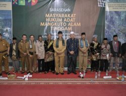 Gubernur Mahyeldi Apresiasi Komitmen Masyarakat Adat Mangkuto Alam Tinggam Jaga Kelestarian Hutan