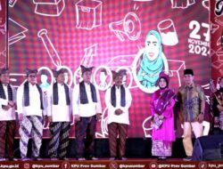 KPU Sumbar Launching Pemilihan Gubernur dan Wakil Gubernur