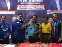 Demokrat Pasbar Tutup Pendaftaran Pilkada, 7 Orang Serahkan Berkas