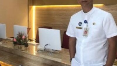 APIP Cek Fisik pengadaan Jaringan Internet di Sungai Gimba Ulakan