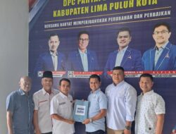 Mendaftar di Tiga Partai, Deni Asra Serius Tatap Calon Bupati Limapuluh Kota