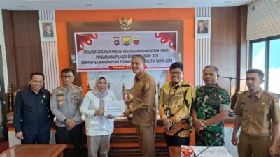 Parpol di Pariaman Terima Bantuan Keuangan