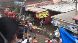 Kebakaran di Pasar Raya Padang; Satu Korban Luka Bakar, Enam Toko dan 10 Kedai Percetakan Hangus