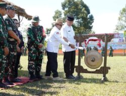 Gubernur Buka TMMD di Nagari Koto Tuo Tanah Datar