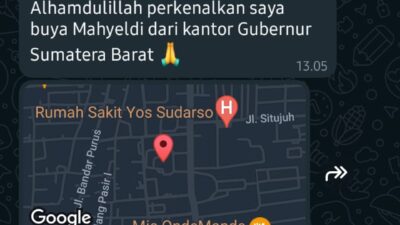 Pesan Penipuan Atas Nama Gubernur Mahyeldi Kembali Marak, Pemprov Koordinasi dengan Polisi untuk Memburu Pelaku
