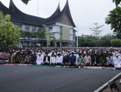 Di Payakumbuh Pelaksanaan Salat Idul Fitri Digelar Serentak