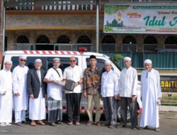 Bertepatan dengan Idul Adha, Masjid Baitul Mukmin Terima Bantuan Ambulan