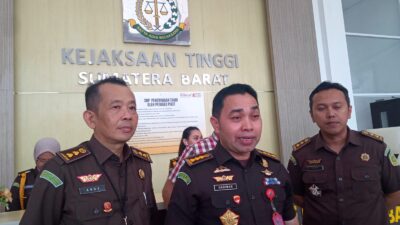 Kejati Segera Lengkapi Berkas Tujuh Tersangka Dugaan Korupsi di Dinas Pendidikan Sumbar