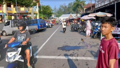 Pedagang di Badan Jalan Sudah Ditertibkan