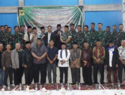 Anggota TNI Yonzipur 4/TK Ambarawa Serahkan Jembatan Bailey pada Masyarakat Paninjauan