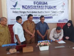 Balai POM di Payakumbuh Gelar Forum Konsultasi Publik